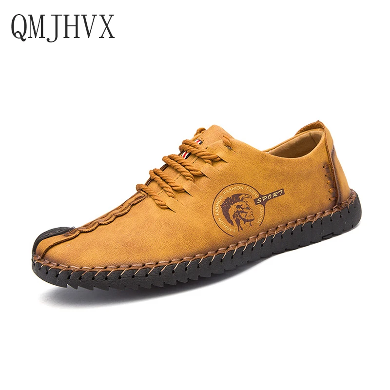 

2019 New Comfortable Big size 38-48 Casual Shoes male Loafers Men Shoes Quality Split Leather Shoes Men Flats Moccasins Shoes