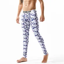 Термобелье подштанники Мужская низкая посадка тепловой боксер largos hombre мужские зимние теплые сексуальные мужские пижамы хлопковые брюки теплые