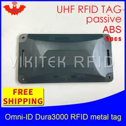 UHF RFID металлическая бирка omni-ID Dura3000 915 МГц 868 МГц Alien higgs3 EPC 5 шт. Бесплатная доставка Прочный ABS смарт-карта пассивные RFID метки