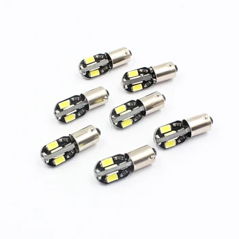 

FSYLX 20pcs Canbus BA9S led canbus 8SMD 5630 5730 ba9s t4w LED Bulb Vehicle Car Canbus Light led T10 194 8SMD 5730 Led Bulb