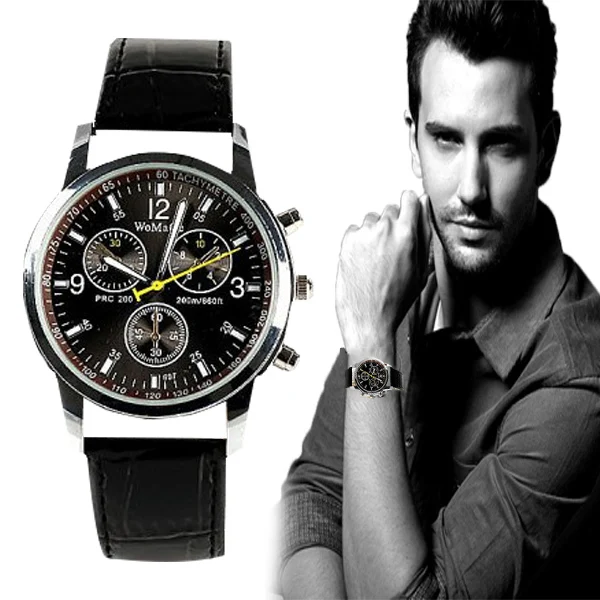 

Watches Men Luxury Brand Fashion Sports Watches Leather Quartz Watch Casual Business Watch Hours reloj hombre relogio masculino