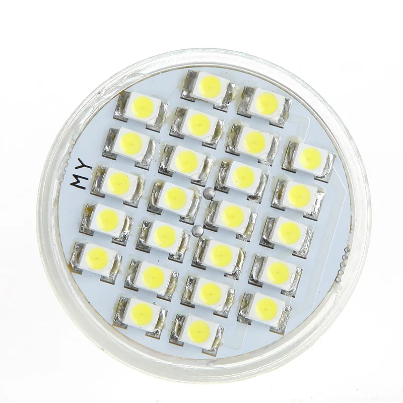 Светодиодная лампа MR11 GU4 72 96 лм 5 Вт 24 3528 1210 SMD белая высокого качества для