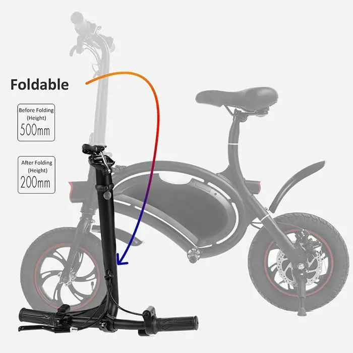 Flash Deal Electric Bike Foldable Electric Power Mountain Bicycle with Lithium-Ion Battery Electric Bicycle 5