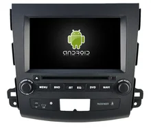 Quad-Core Android 5.1.1 CAR DVD player navigation FOR MITSUBISHI OUTLANDER car audio stereo Multimedia GPS support OBD TPMS