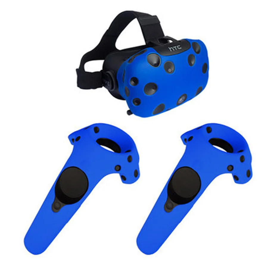 Для HTC Vive гарнитура VR аксессуары очки шлем контроллер ручка чехол кожа оболочка
