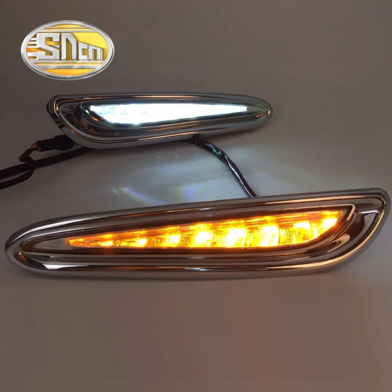 SNCN 2PCS LED Daytime Running Light For Mazda 3 2011 2012 2013 Car