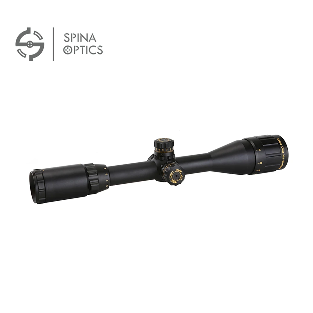 

SPINA OPTICS Tactical airsoft 4-16x40 Optic Rifle Scope Black For Hunting
