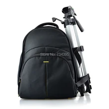 Professional DSLR camera video bag suit tripod Travel digital slr photo case Backpack for canon Nikon D7000 D5100 700D