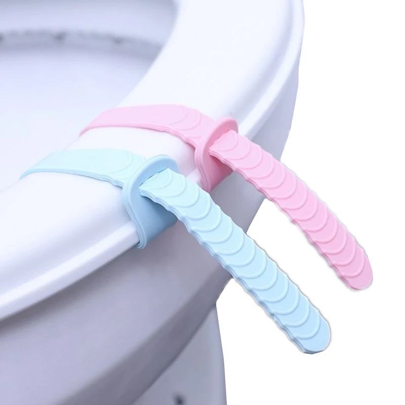 

1pcs portable Toilet Seat Lifters convenient to Toilet lid device is mention Toilet potty ring handle home Bathroom products set