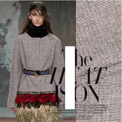 Взрыв Pock плетеной шерстяной ткани костюм ткани 15 абзац ранней весной