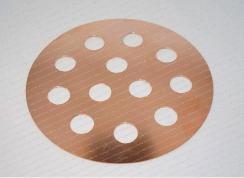 

Copper bubble plate for 6.5" column. Premium quality OD 159mm
