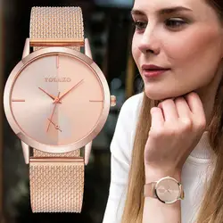 YOLAKO для женщин повседневные наручные часы кварцевые Кожаный ремешок Новый Аналоговые часы женские часы 2019 relogio feminino