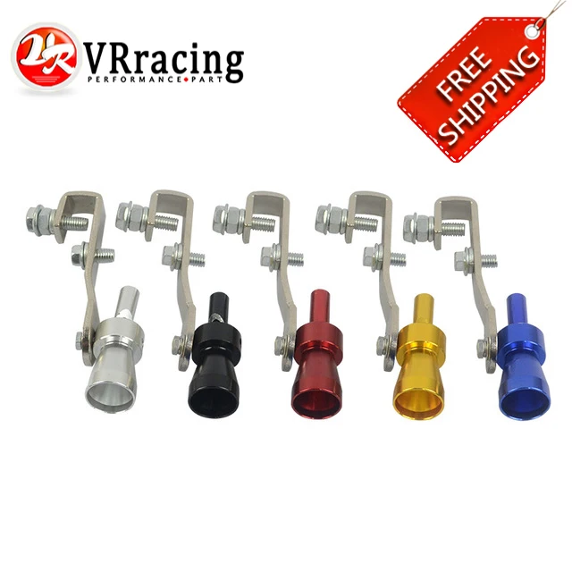 VR RACING FREE SHIPPING Size S Universal Car Turbo Sound Whistle Muffler Exhaust Pipe Blow off