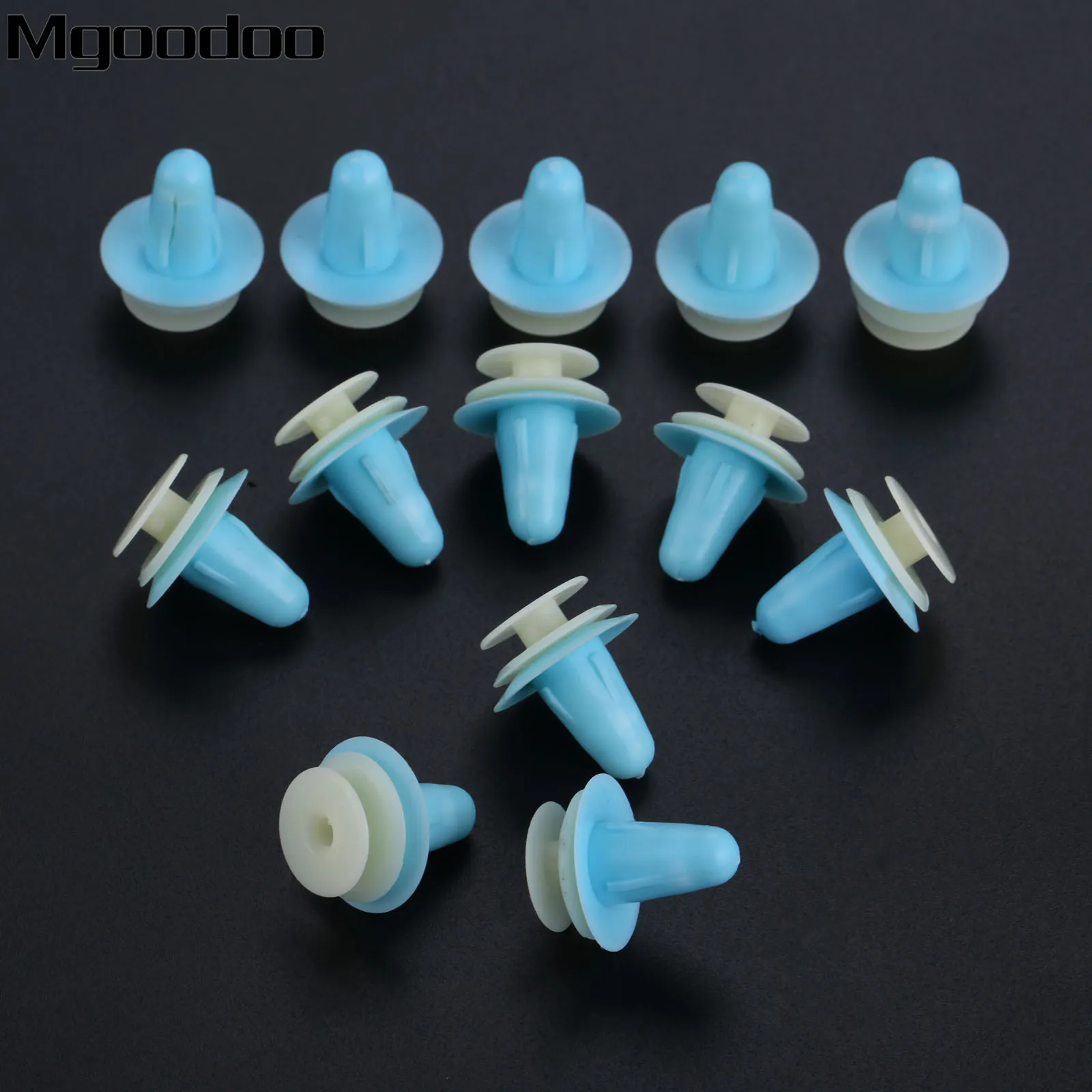 Mgoodoo 50PCS Universal Plastic Fasteners Clip Car Door Interior Male