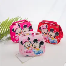 Новые модные сумки-мессенджеры для девочек с Минни детские сумки через плечо сумки-мессенджеры для детей