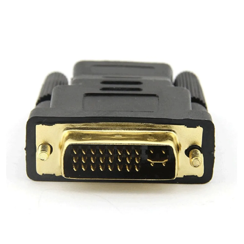 HDMI к DVI конверсионная головка 24+ 5 игольчатый переключатель головка DVI Женский к HDMI Мужской конверсионный штекер портативные аксессуары для электроники