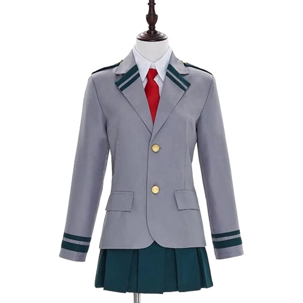 Academy AsuiTsuyu yaojorozu Momo школьная форма Academy OCHACO URARAKA мидория изуку карнавальный костюм полный