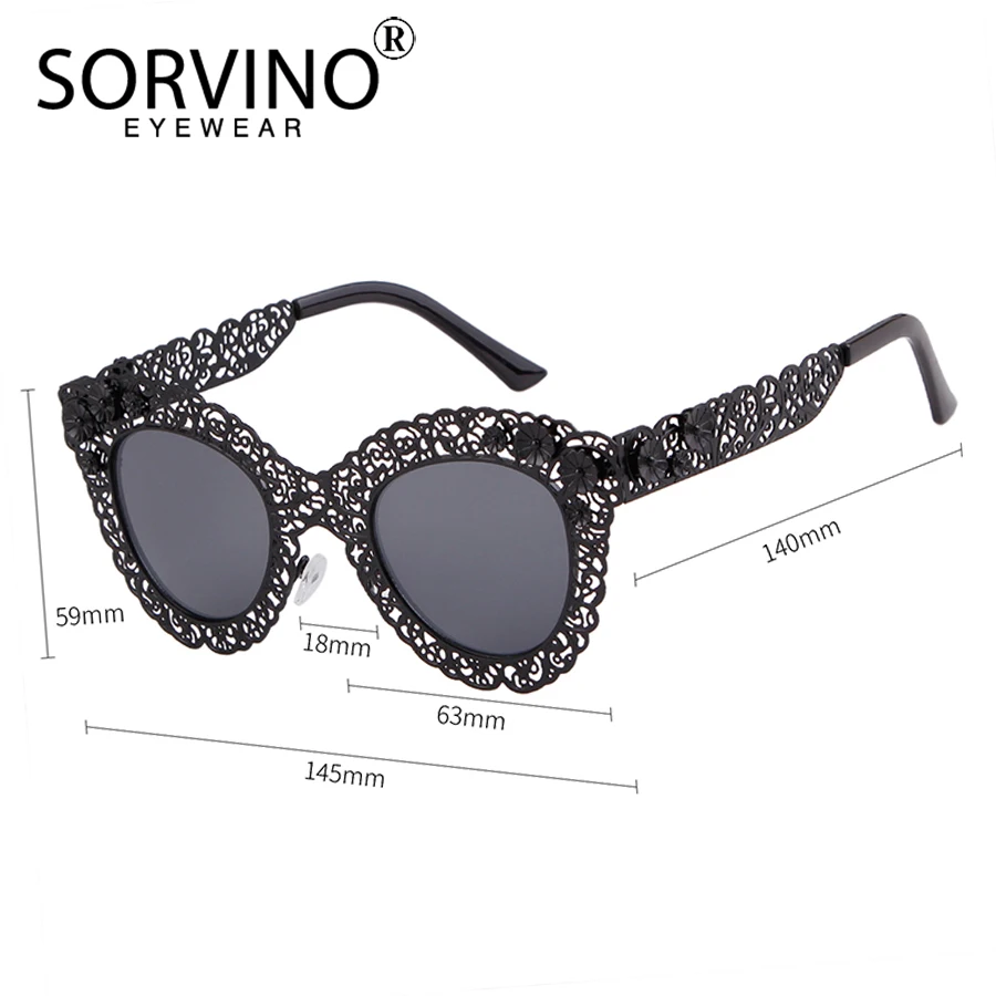 SORVINO, винтажные, золотые, негабаритные, кошачий глаз, солнцезащитные очки для женщин,, роскошный бренд, Ретро стиль, очки, модные, праздничные, солнцезащитные очки, оттенки, SP169
