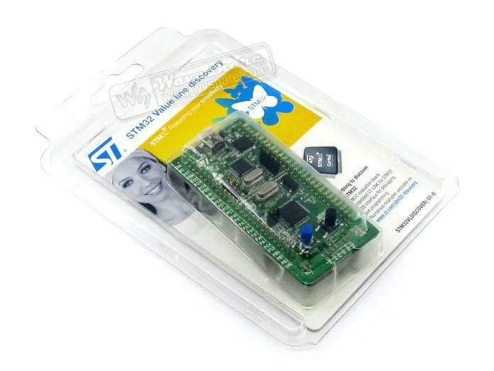 

100% Original STM32VLDISCOVERY Discovery Kit STM32F100RB STM32 Development Board Embedded ST-Link
