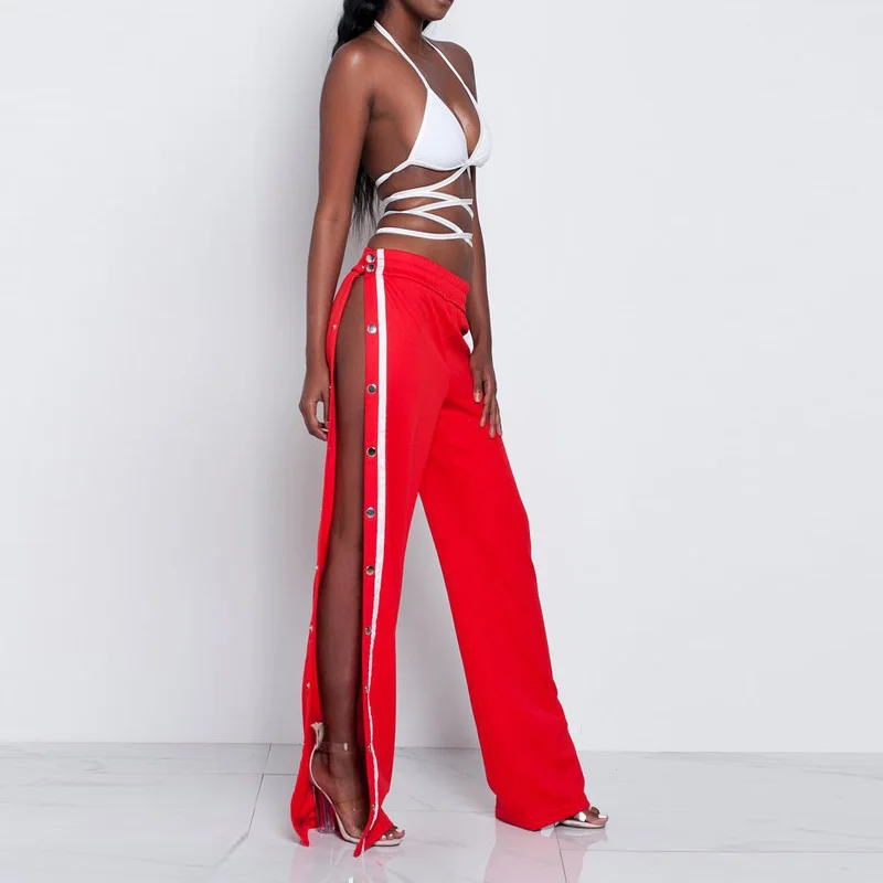 mid waist pants