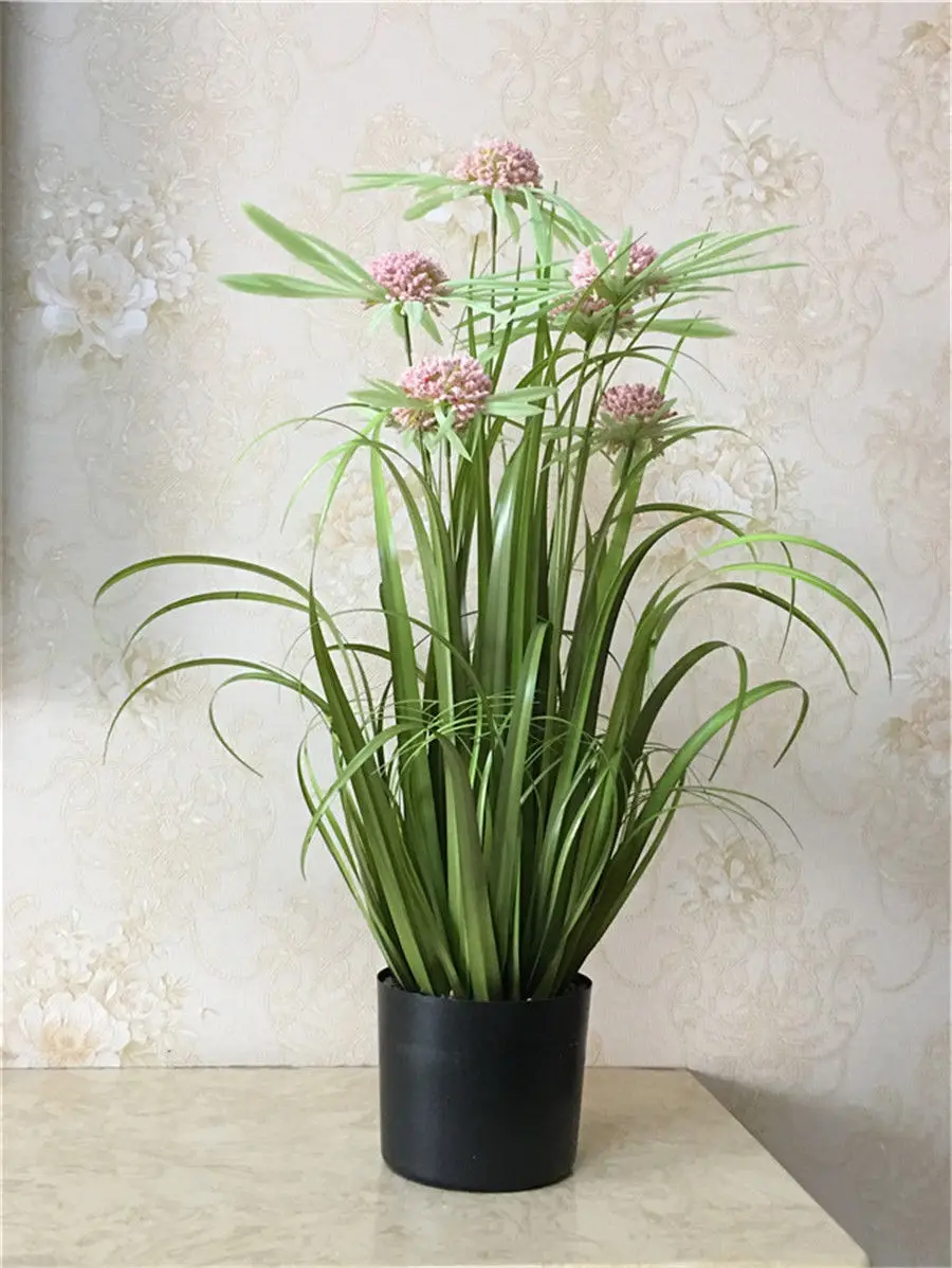 Wholesale and retail 4pc PVC Artificial Plastic Green