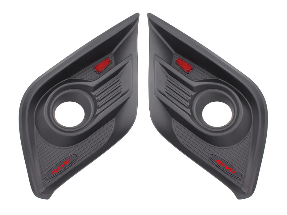 For Accessories Toyota Hilux REVO 2015-2017 Fog Lamp Decoration Fog Light Cover JDM Tuning Car Accessories Auto Styling Moulding 42