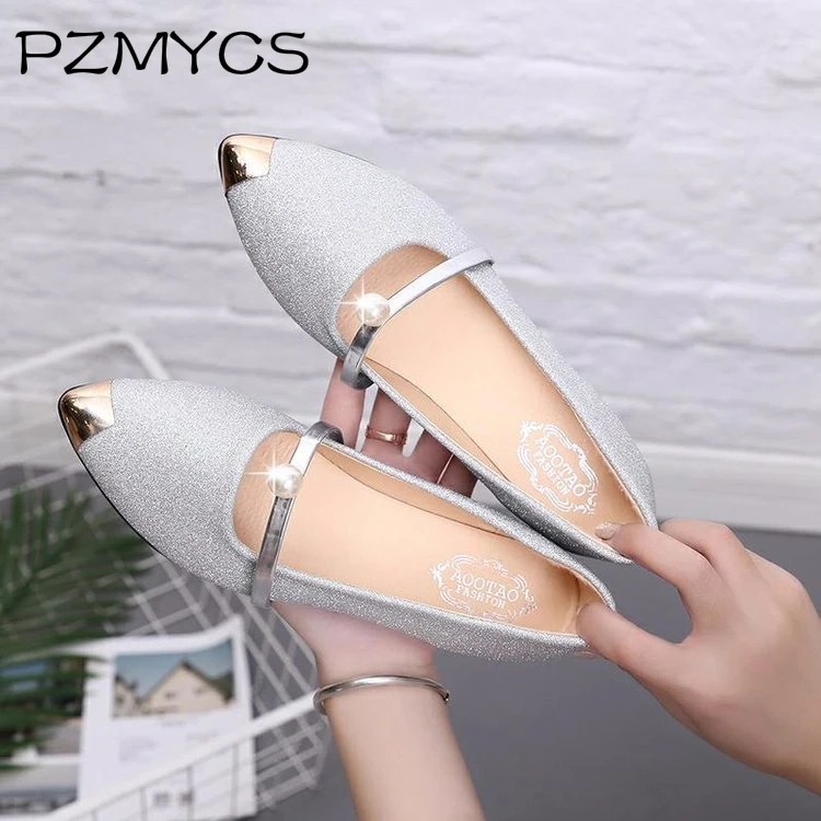 PZMYCS Women Pumps Fashion Shoes for Woman Elegant Pointed Party shoes Heel Designer Crystal Ladies Dresses | Обувь
