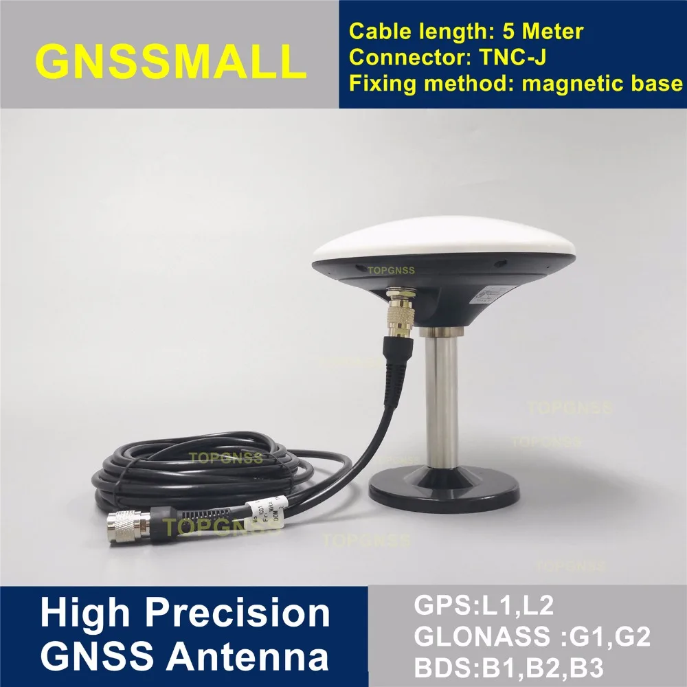 Topcnss RTK съемка GNSS антенна GPS/ГЛОНАСС/Beidou приемник магнитное основание 5 м TNC