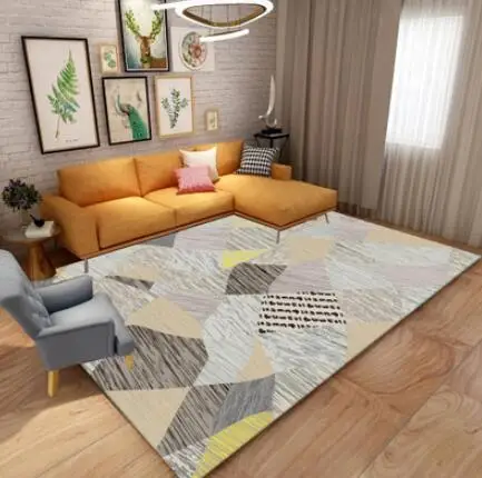 Американский нордический синель ковры геометрической формы для гостиной дома спальни ковры журнальный столик коврик игровой коврик - Цвет: J
