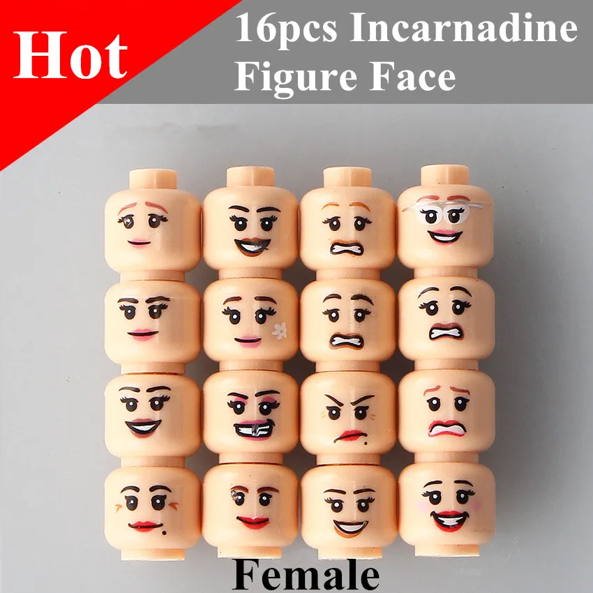 Funny  Figure Face Building Blocks Toys For Girl and Boys A Variety Of Facial Expressions Mini Bricks Children Toys Female Male (5)_