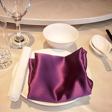 Dearest 50 шт. 19*19 дюймов квадратный Атлас салфетки сплошной платок для Свадебная вечеринка Ресторан отеля декоры таблицы