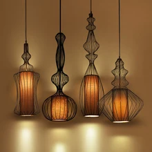 American pendant lights for dining room modern bedroom pendant lamp Suspension Luminaire vintage led pendant light home lighting