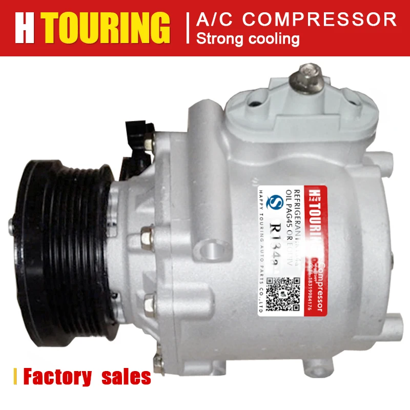 

AC Compressor For 02-07 Ford Expedition Navigator 4.6L 5.4L E150 E250 E350 E450 E550 Econoline Lincoln 2C2Z19V703BC 2L1Z19V703CA