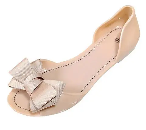 

Summer Jelly Shoes Woman Beach Flowers Jelly Sandals 2017 Slip on Casual Flats Women Shoes Slippers Flip Flops Sandale Femme
