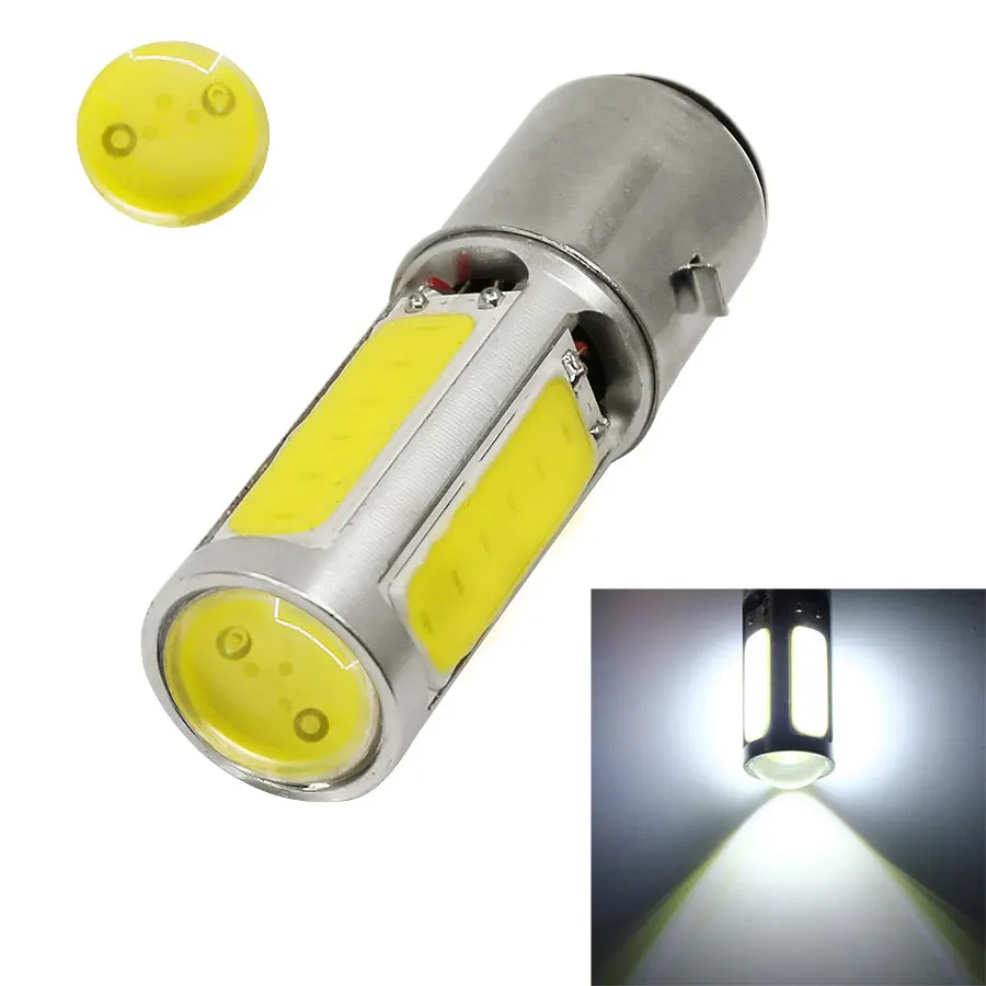 1Pcs High Quality White Dc12V 25W Drl Ba20D H6 E301 Cob Led Motorcycle Moped Atv Motor Bike Headlight Bulb Fog Light 6500K huismerk kopen in de aanbieding 1Pcs High Quality White Dc12V 25W Drl Ba20D H6 E301 Cob Led Motorcycle Moped Atv Motor Bike Headlight Bulb Fog Light 6500K huismerk kopen in de aanbieding