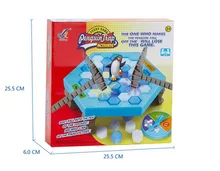 original Interactive Ice Breaking Save Penguin Trap Parents Kids Fun Game Activate Entertainment Toy Penguin Trap