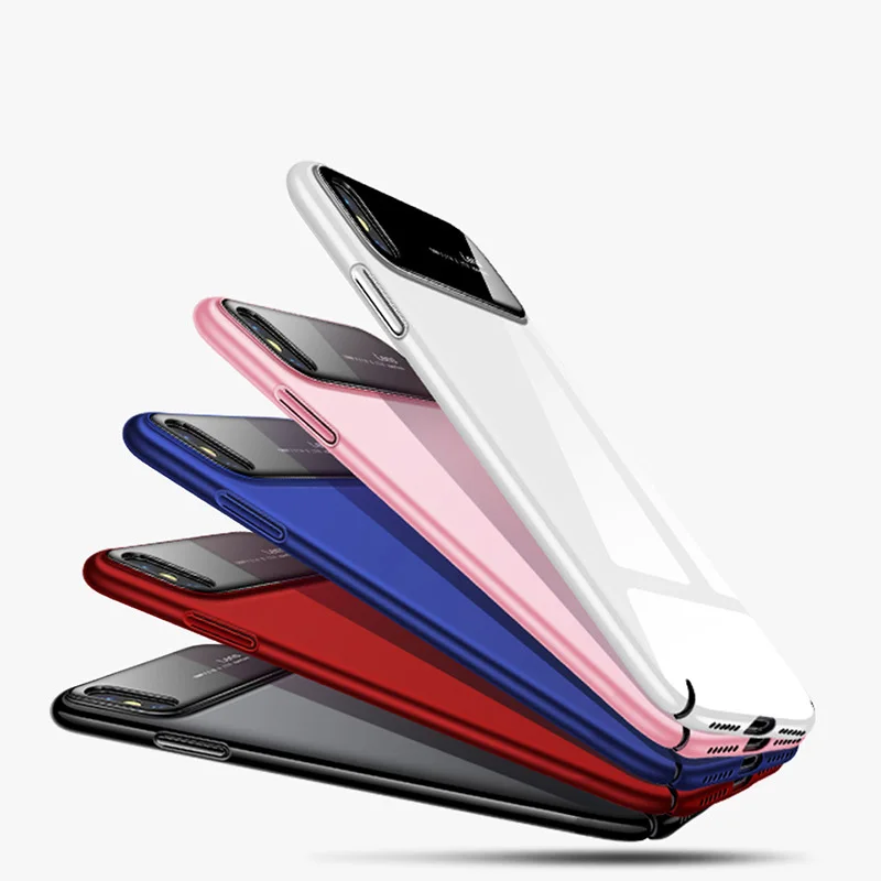 SMSNXY мобильный чехол для iPhone X 7 8 плюс прозрачный стеклянный противоударный