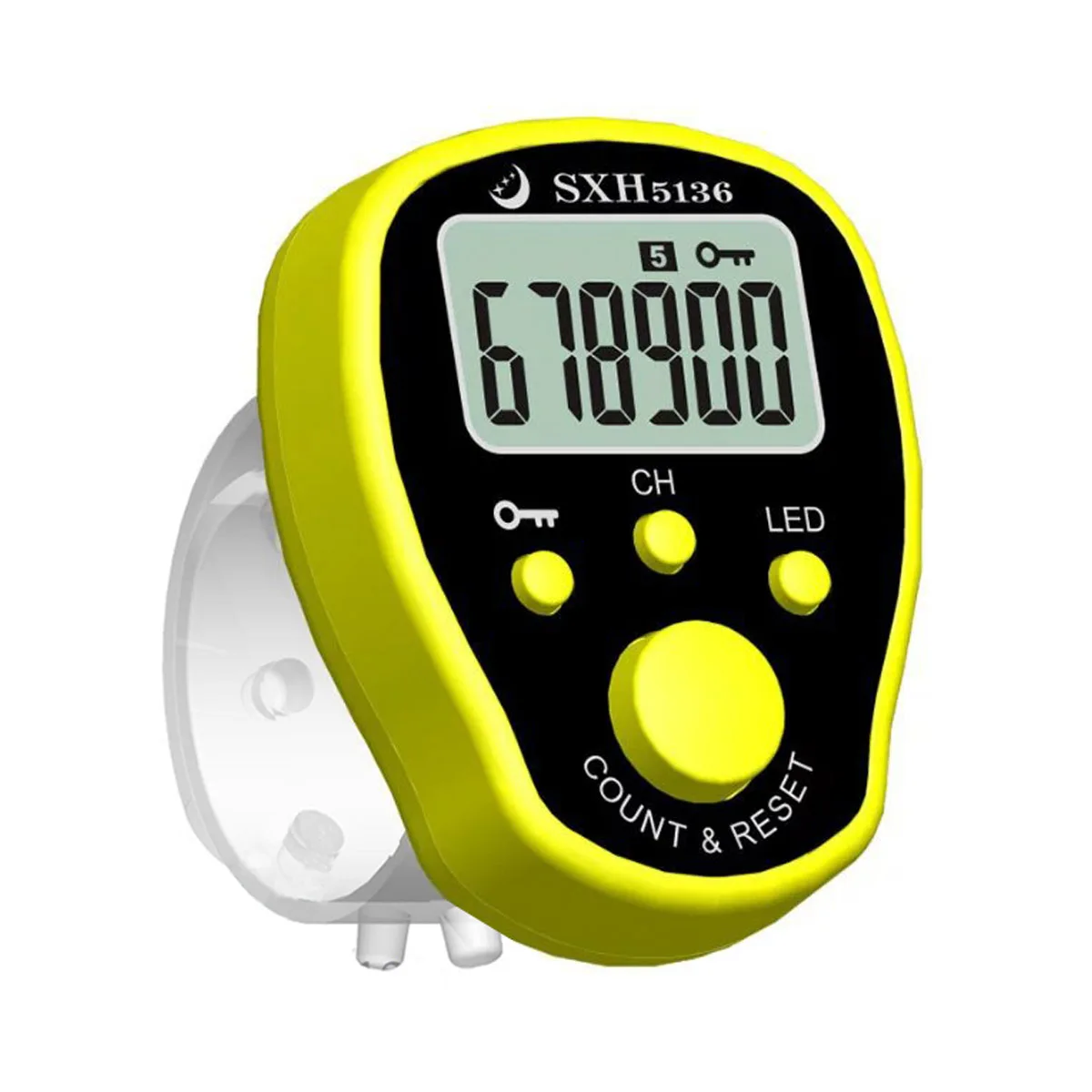 

New Portable Digital Counter five-channel chanting counter finger LCD electronic counter chanting multi function point counter