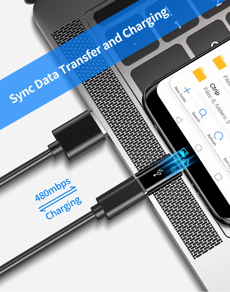 YBD type-c штекер Micro USB Женский адаптер OTG Micro USB-type C зарядное устройство переходник конвертер Micro USB к USB c адаптер