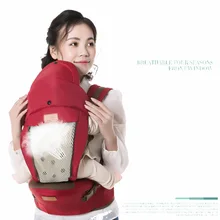 Переноска для малышей, дышащий слинг для новорожденных, эргономичная фронтальная Сумка-кенгуру со съемным окном