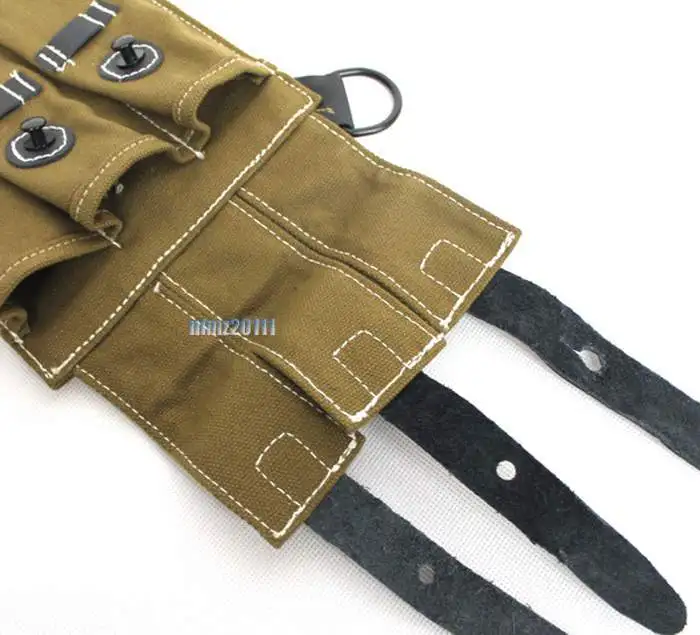 WWII GERMAN ARMY WH HEER MP38 MP40 AMMUNITION POUCH