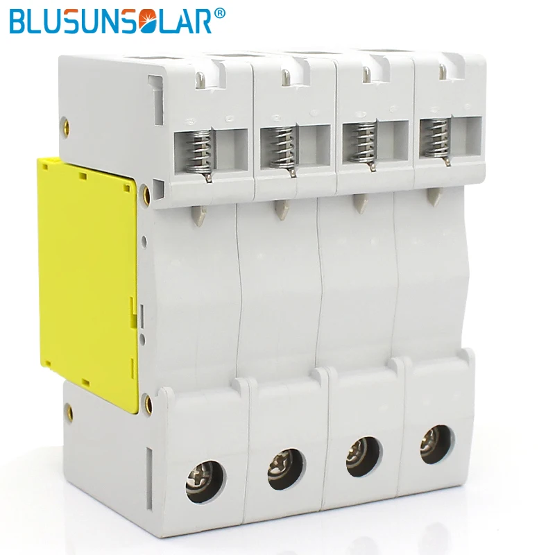 SPD 4P 20KA 110V 220V 380V AC din рейка Защита от молнии защита скачков напряжения