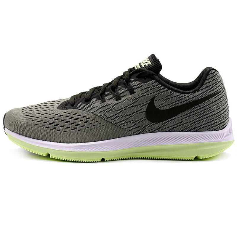 Оригинальное новое поступление NIKE ZOOM WINFLO 4 мужские кроссовки - Цвет: 898466011