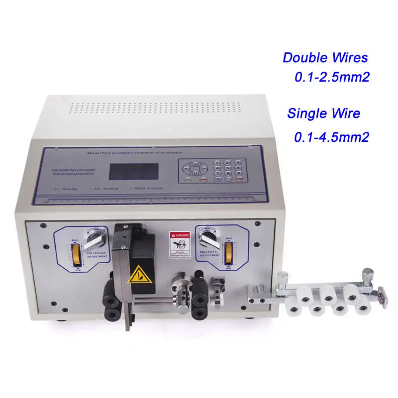 SWT508-SDB Computer Peeling Striping Cutting Machine SWT508SDB Double Wires Stripper 0.1-4.5mm2