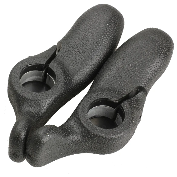 Черный 2 шт Открытый спортивный цикл горный велосипед ручка коготь бар конец