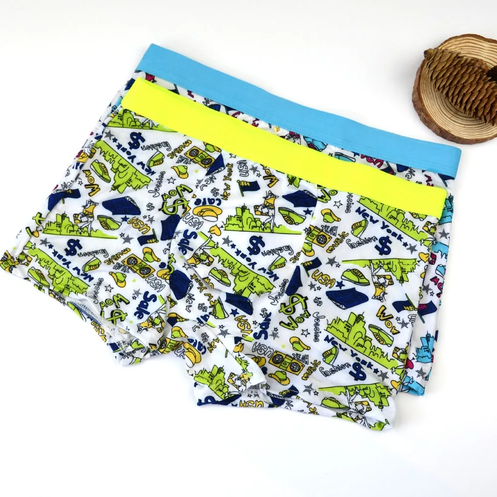 

10Pcs/lot Wholesale Summer Style cool Men Underwears boxers Plus Size 5XL breathable and comfortable Men's Shorts