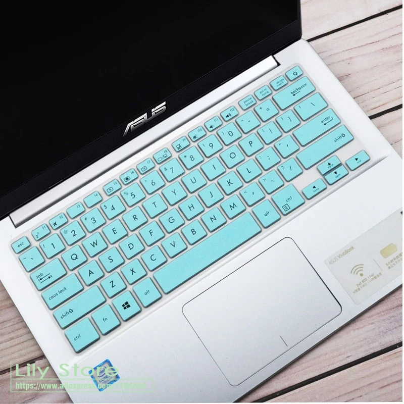 Для Asus vivobook S14 X411U X411UF X411UA X411 X411UN X411MA e406 e406ma e406su 14-дюймовый ноутбук 14 дюйм чехол для клавиатуры кожи - Цвет: Mint