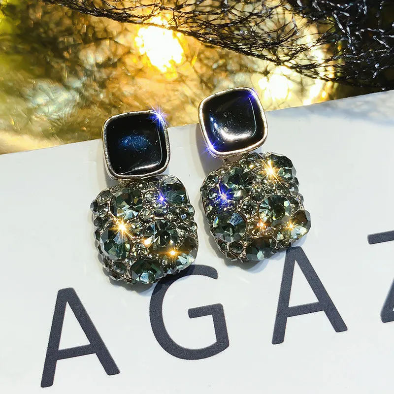 FYUAN винтажные геометрические серьги-гвоздики для женщин Bijoux маленькие