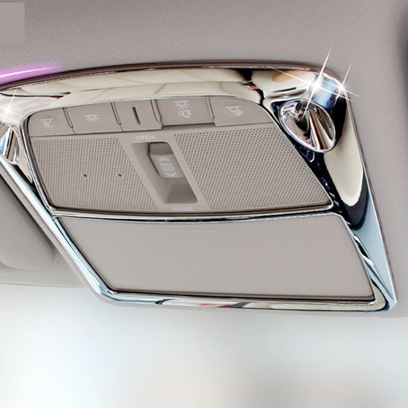 For-Nissan-Pathfinder-2014-15-16-17-18-2019-ABS-Car-Front-Rear-reading-Lampshade-panel