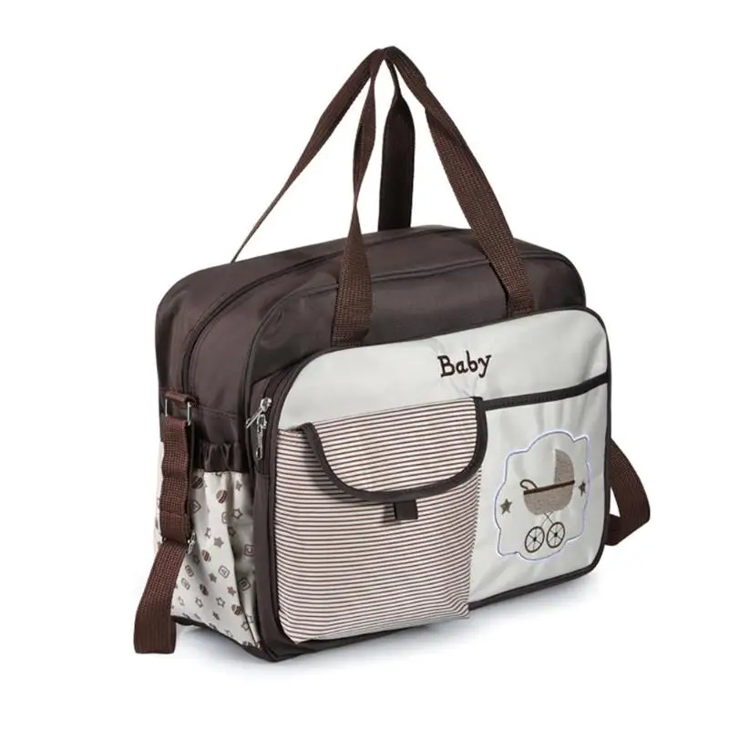 Водонепроницаемая сумка для подгузников большой емкости, сумка на плечо для мам, сумка для беременных